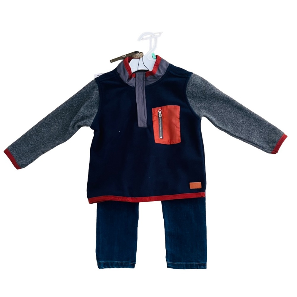 7 For All Mankind toddler boy matching set